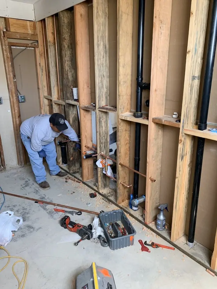 Commercial rough-in plumbing for Commercial Plumbing in Manchester Meadows